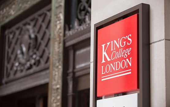 King's College London sign